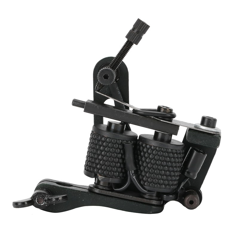 Coil Tattoo Machine Chrysanthemum Pattern Liner Shader Tattoo Gun for