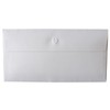 BAY LETTERPRESS 3 Long Envelopes, 30 Pieces, Cute Heart