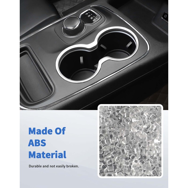 Gear Shift Cup Holder Cover Trim Bezel Fit for Dodge