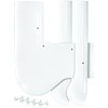 PROFLO PFSCPT2S P-Trap & Set of Soft Supply Covers -