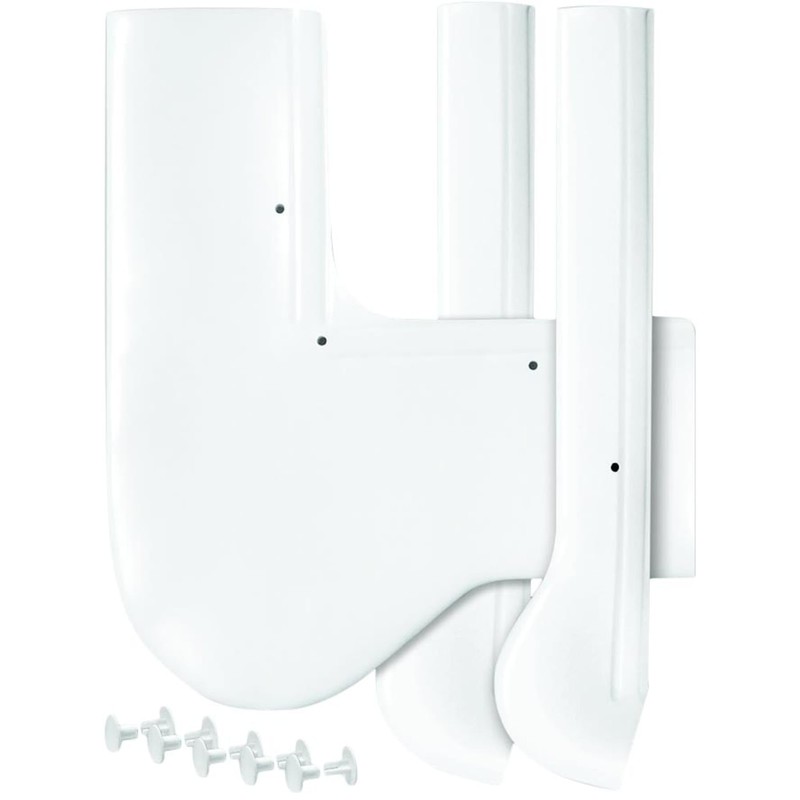 PROFLO PFSCPT2S P-Trap & Set of Soft Supply Covers -