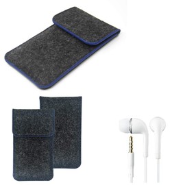 K-S-Trade Qualitativ & Innovativ Handy Schutz Hülle Für LG Electronics Fortune 3 Schutzhülle Handyhülle Filztasche Pouch Tasche Case Sleeve