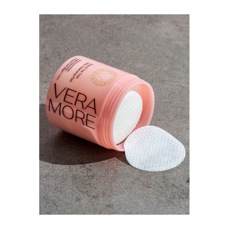 Veramore Rose & Tea Tree Daily Cleansing Pads 70 sheets