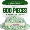 Starlight Candy, Individually Wrapped (6 Pound, Spearmint)