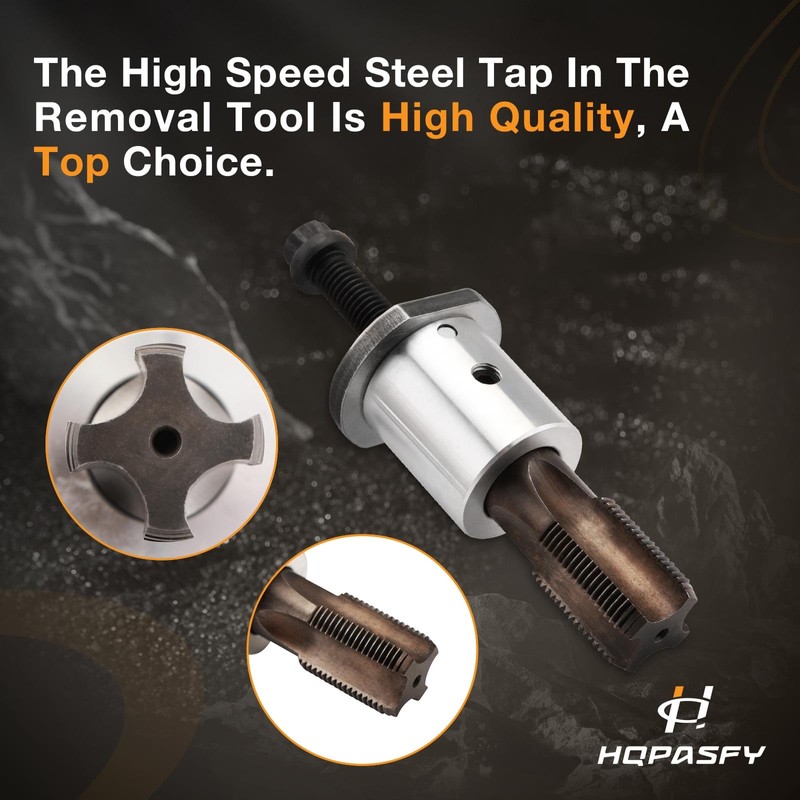 HQPASFY 7.3 Injector Sleeve Cup Removal Tool with O-Ring Seal