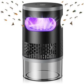 Fruit Fly Trap Indoor Brushless Motor Gnat Traps for House Indoor Gnats Killer Powerful Suction Bug Insect Trap NAT Trap Killer Mosquito Catcher for Flies Gnats Nats Plants Moths Bug Insect004