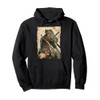 Frog Samurai Warrior Katana Ukiyoe Ronin Pullover Hoodie