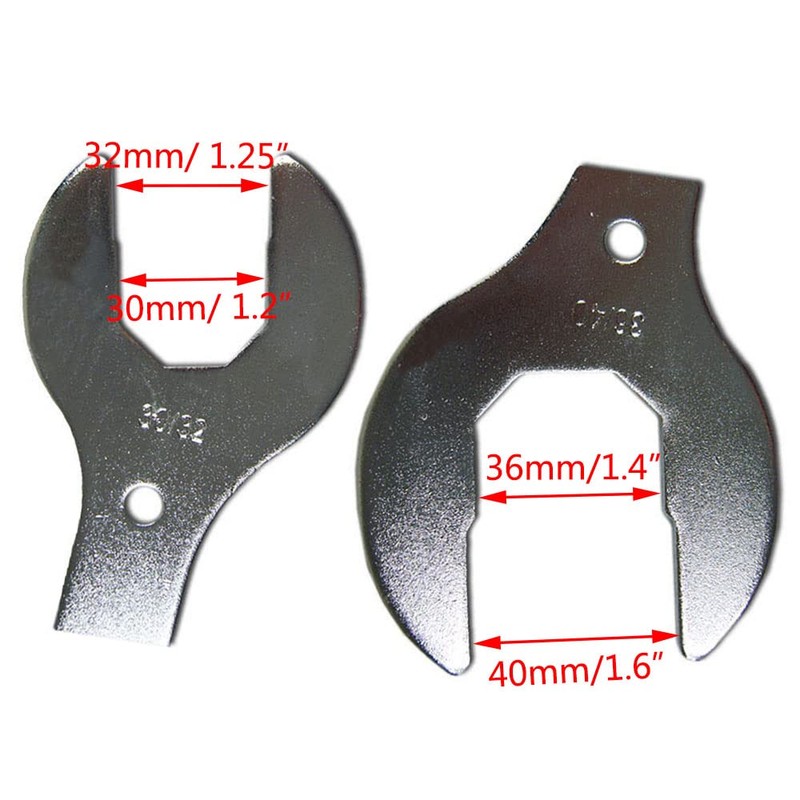 Auto-plaza Bicycle Scooter Headset Head Wrench Spanner Repair Tool Set
