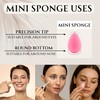2 Orchids Makeup Sponge Set - Mini Beauty Blender Sponge