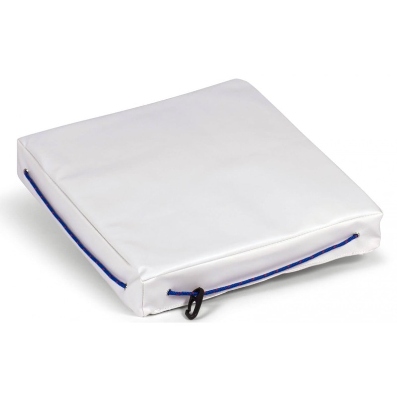 wellenshop Cushion Seat Cushion, Floatable, Waterproof, White, Size Single Cushion