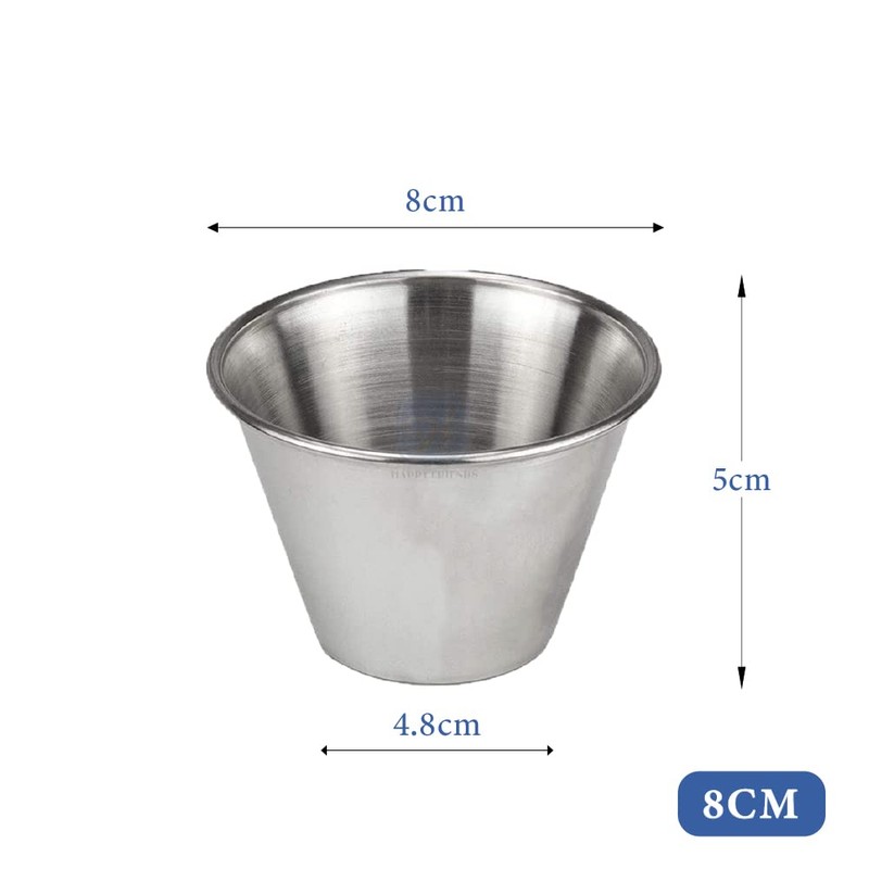 Happy Friends - Pudding Mould - Stainless Steel - Set