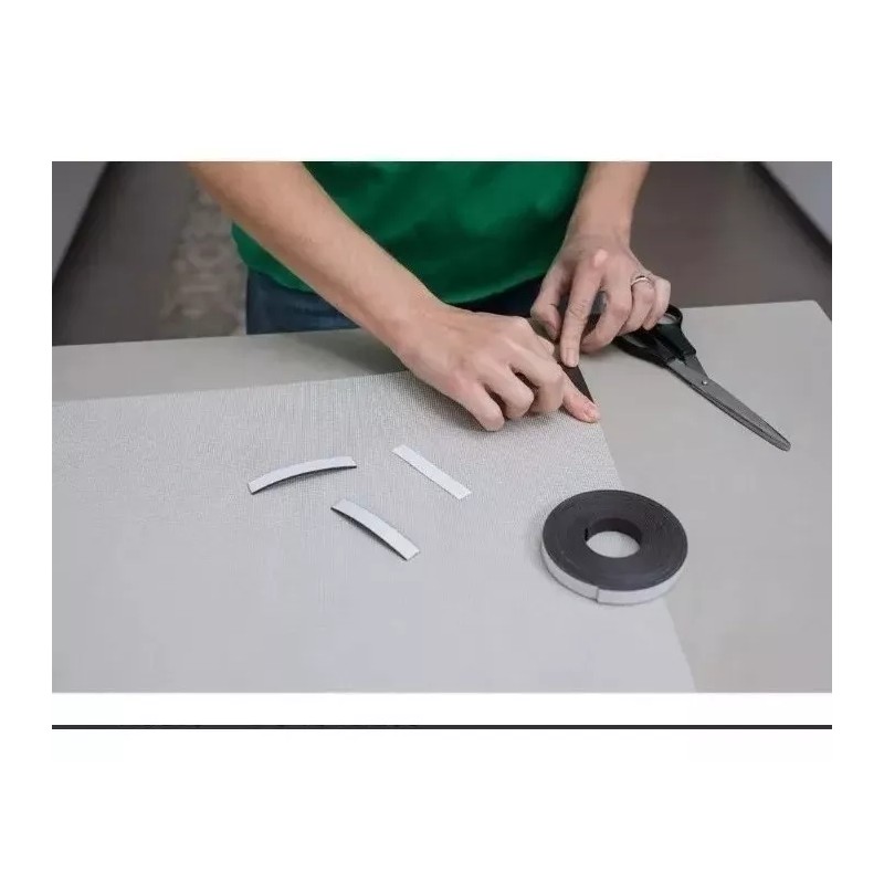 Misorel Cortina Malla Mosquitero Magnetica Ajustable Hogar Puertas