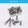 Joamang M8 x 12mm 20Pcs Hex Head Bolts, M8 x