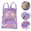 VALICLUD Kids Backpack Mini Cat Backpack Purse Holographic Backpack Sequin