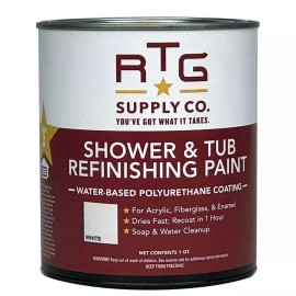 RTG Supply Co. Shower & Tub Refinishing Paint White