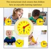 BeoTnp Learning Clock For Kids, 2 Pcs Teaching Clocks For