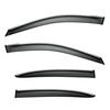 WGGDRAQQ 4Pcs Window Visor Rain Guard Deflector for Acura TLX