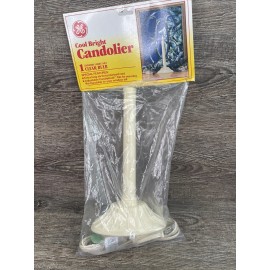 GE Cool Bright Candolier Indoor Candle Light Clear, Holiday Christmas, Window