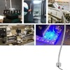 Aluminum LED Machine Work Light Magnetic Base Hose CNC Sewing