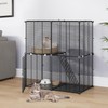 DWVO 2 Tier Indoor Cat Enclosure: DIY Cats Playpen Kitten