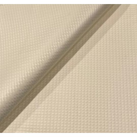 wowfabric4less123 3 Yard Cream  Cotton Wax Jacquard Fabric 50” Width