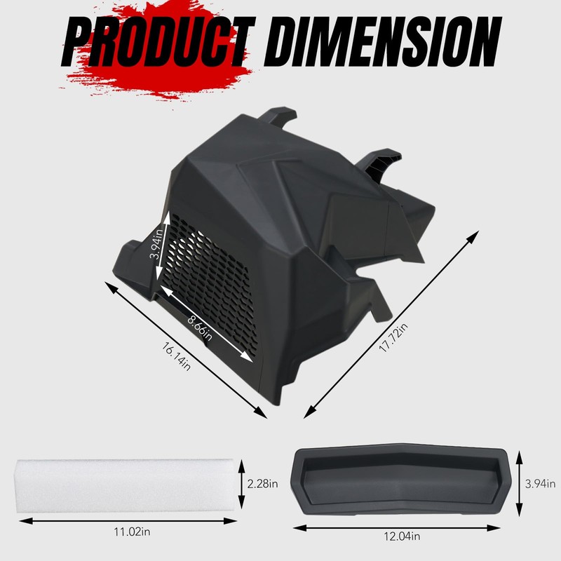 A & UTV PRO Noise Reduction Kit for Can Am