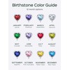 ChicSilver Ruby Earrings for Women 925 sterling Silver July Birthstone