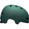 Bell Herren Local Fahrradhelme, Matte Green/Black Skull 21, L