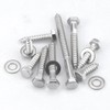 10 Sets 5/16 x 4 Stainless Steel Hex Head Lag