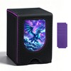 Mcbazel TCG Deck Box with Display Window, 5 Dividers, Holds