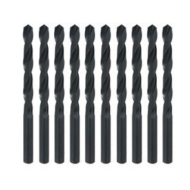 Misuyue 3.2mm HSS Metal Drill Bits, 10pcs Carbide Drilling Bit Sets, Twist Drill Bit suitable for Copper Aluminium Iron Plastic, Wood Drilling Bits