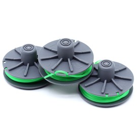 SWNKDG 3 pieces replacement thread spool 5309-20 for Gardena turbo trimmer item no. 9811, PowerCut Plus 650/30 - diameter 2.0 mm, 4.2 m length