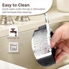 Kebley Garlic Press Rocker Stainless Steel Garlic Crusher, Mincer and