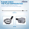 AISHAN Sensor de oxígeno O2 aguas abajo compatible con Honda