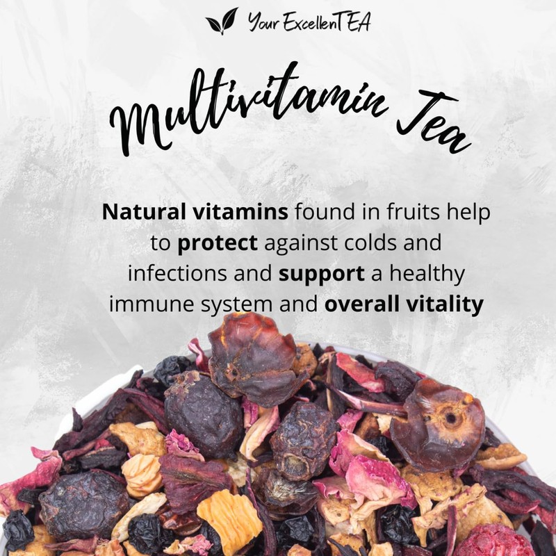 Multivitamin Loose Tea - 100g - Fruit Herbal Functional Brew