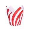 PME Christmas Tulip Muffin Cases - Candy Cane (Pack of