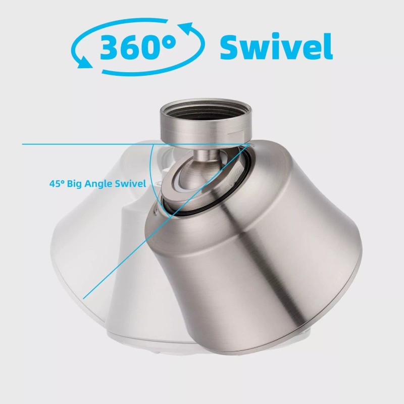 Hibbent Big Angle Swivel Sink Faucet Aerator,360 Degree Kitchen Sink