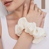 Lunya Washable Silk Scrunchies - Mulberry Silk Hair Ties -