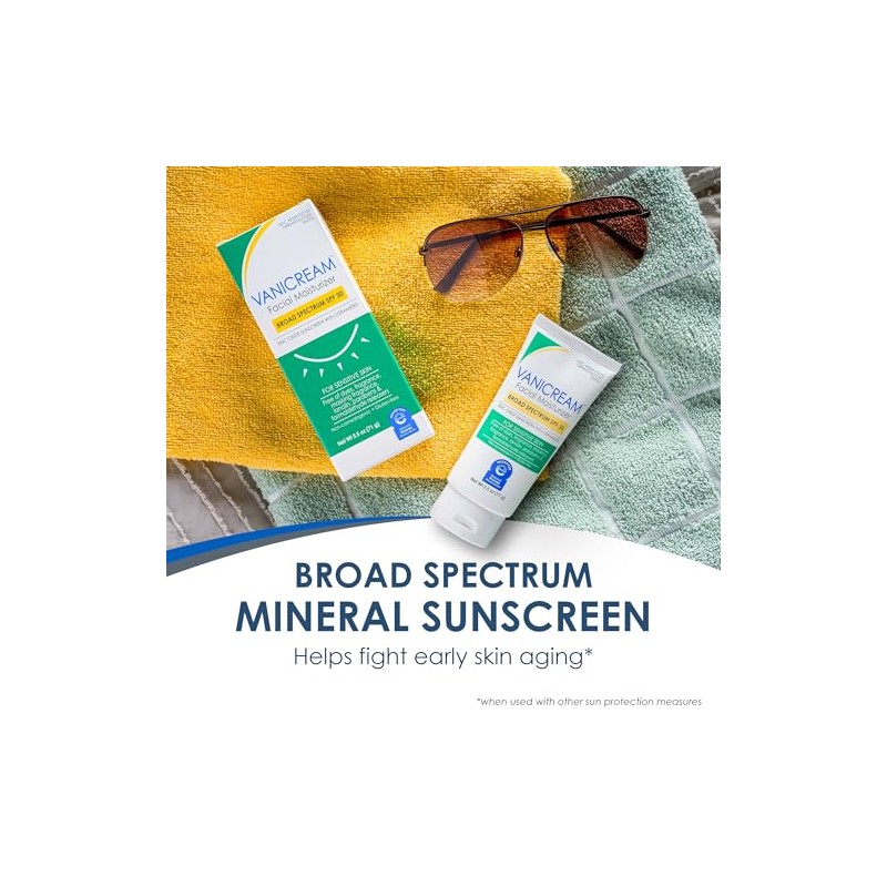 Vanicream Facial Moisturizer Broad Spectrum SPF 30; 2.5 Fl. Oz.