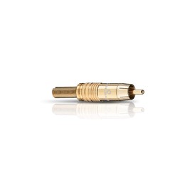 Oehlbach CJG 51 GO RCA Connector for Cable Cross Sections up to 5.5 mm Gold