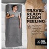 Tough Outdoors Sleeping Bag Liner - Adult Sleep Sack &