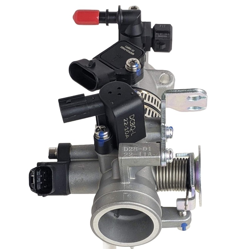 RedCap Complete Fuel Injection Throttle Body Manifold For EFI GY6