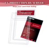 50 pcs 35 PT Acrylic Graded Card Card Holders, Card