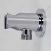 Hand Held Shower Head Holder Hose Connector Shower Wand Holder