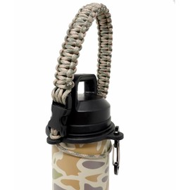 Paracord Handle for YETI Rambler 46oz 36oz 26oz 64oz 18oz 12oz Water Bottles, Durable Carrier Strap - Holder