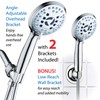 Hotel Spa AquaCare High Pressure 8-Mode Handheld Shower Head -