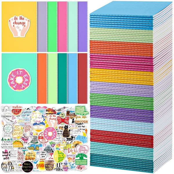 Small Notebook Gifts for Kids: 96 Pack Journals with 96
