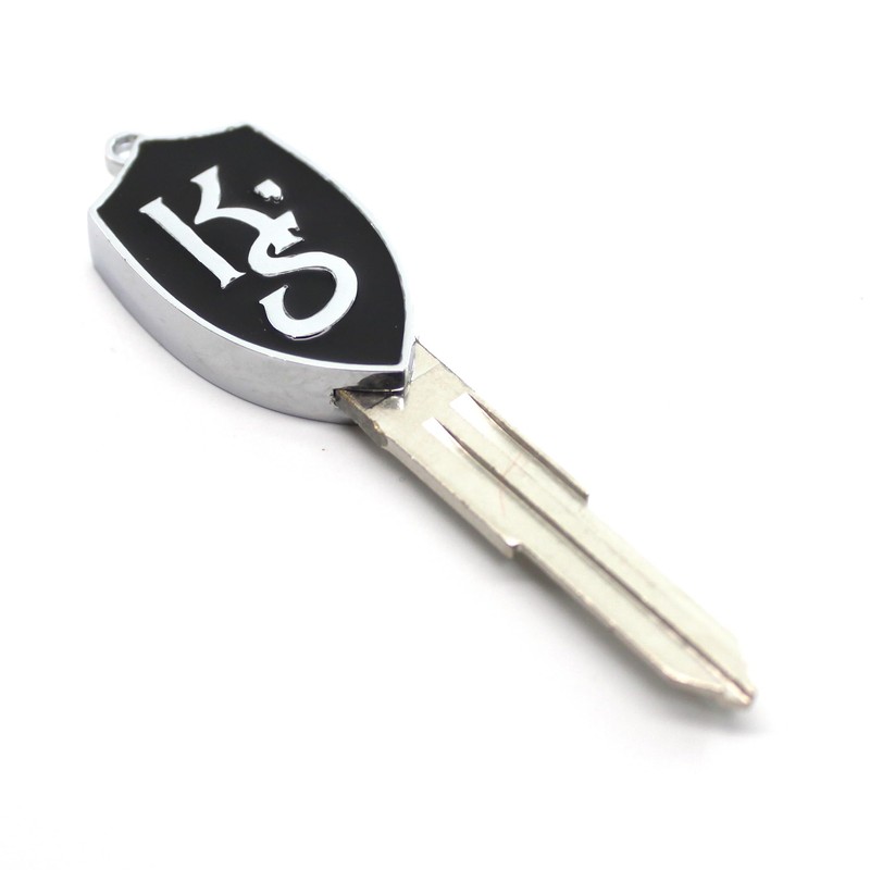 Rotary13B1 Silvia K's Key Blank in Black Enamel for Ignition