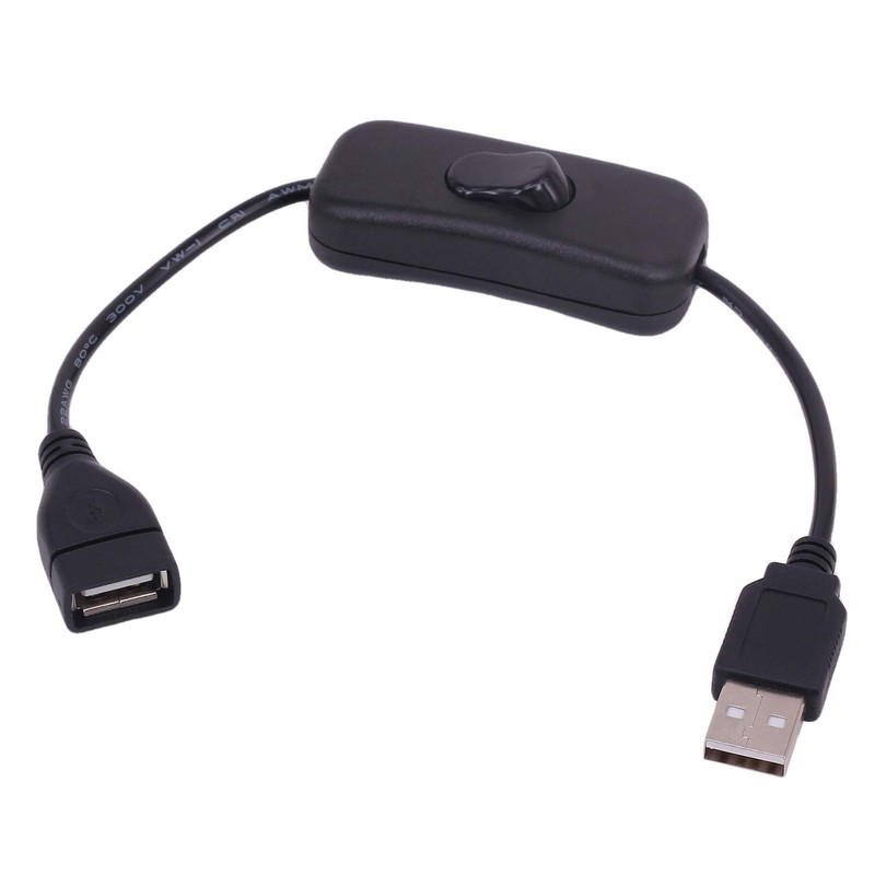 USB Cable with Switch, Yeebline 3-Pack USB Male to Female