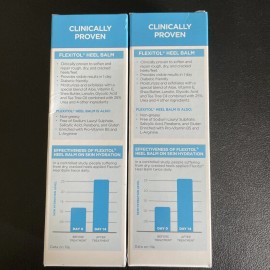 Flexitol 2x Flexitol Heel Balm Concentrated Moisturizer Exfoliator Soften Repair Feet 2oz